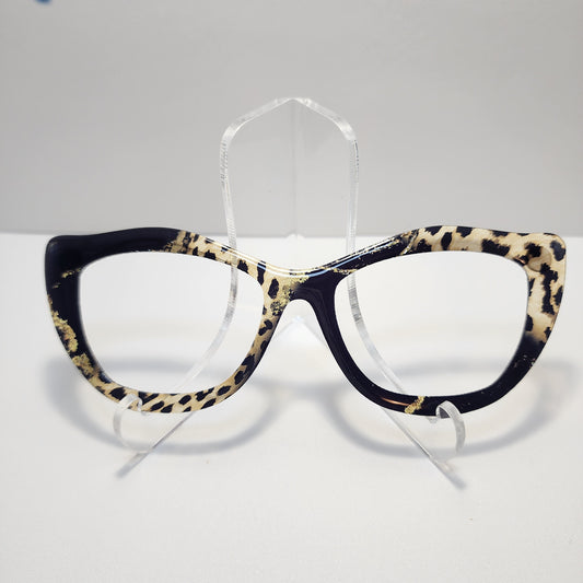 MARBLE CHEETAH MASHUP BLACK #3132 -MTO