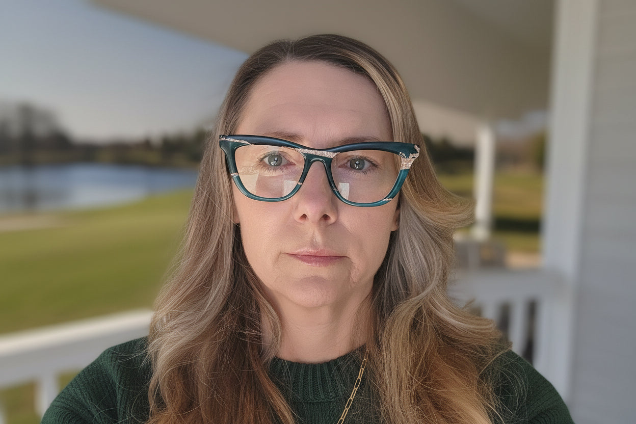 RTS HARPER TORN LAYERS GRADIENT GREEN #3063