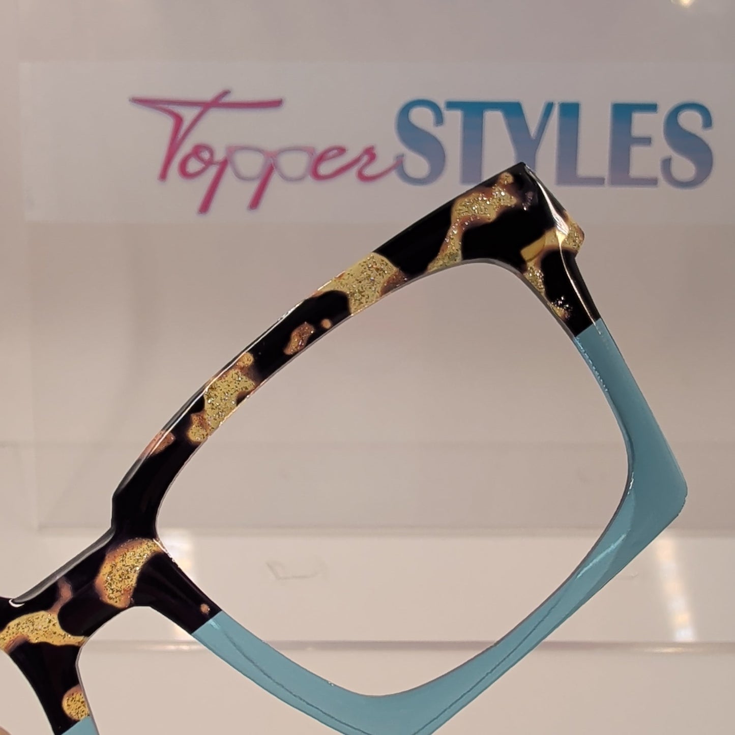 KIRBY CASE Brown Tort Teal Split RTS