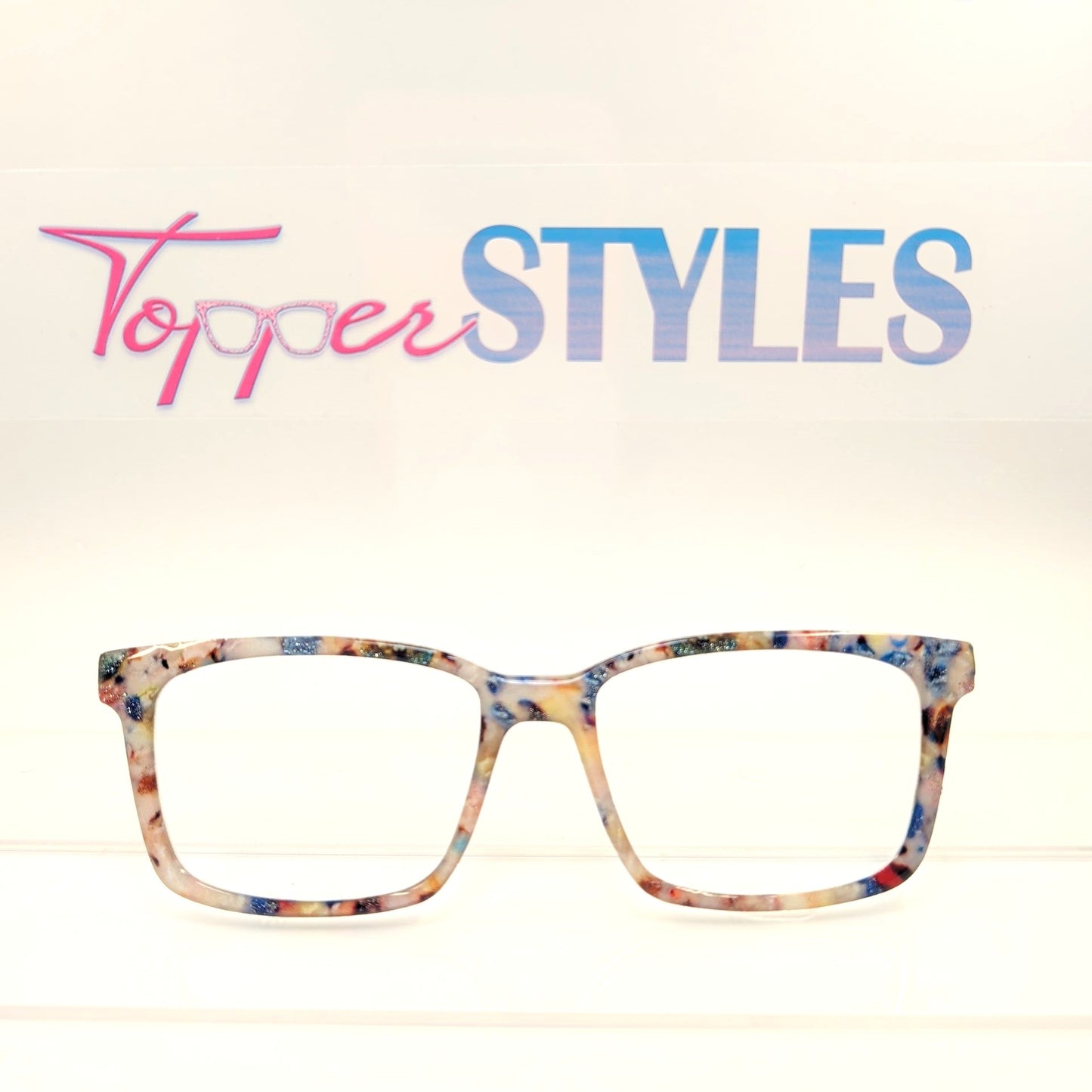 Rainbow Confetti Tortoise #3187-MTO