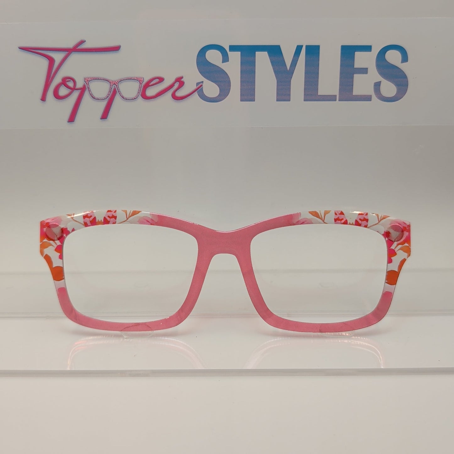 KIRBY PINK & RED FLORAL FADE #3183-RTS