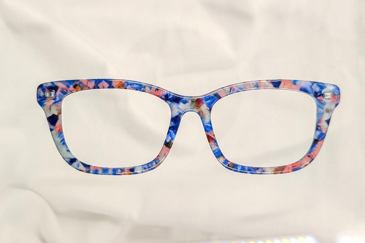 KIRBY CURVY BLUE AND PINK TORT