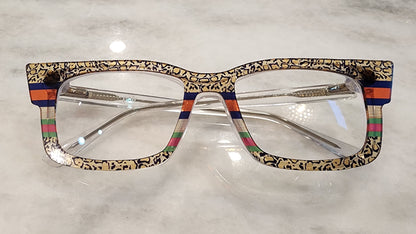 GUCCI STRIPES MULTI -RED #3097-MTO