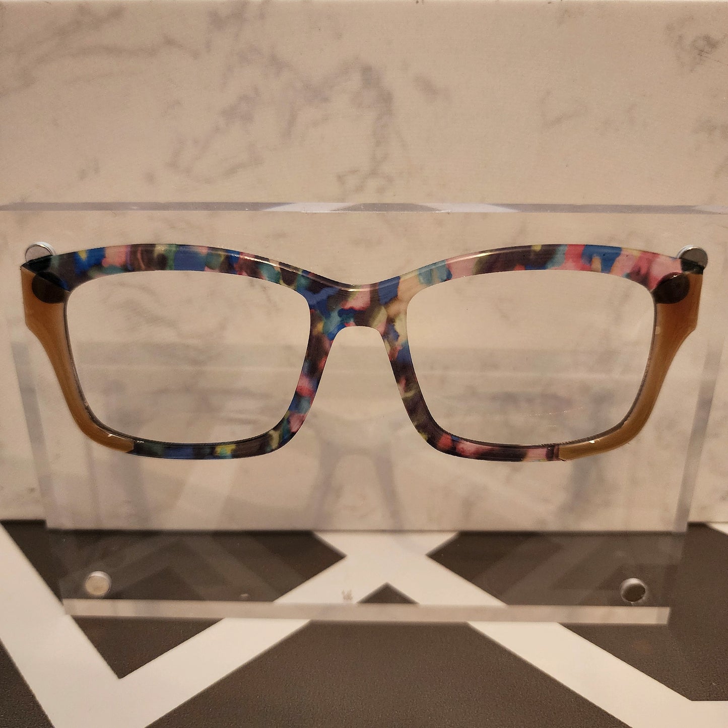 Tan Edge Colorful Tort #3140