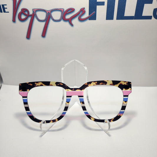 TORT STRIPES PINK BLUE #3101-MTO