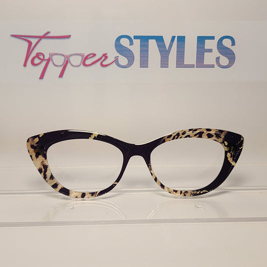 MARBLE CHEETAH MASHUP BLACK #3132 -MTO