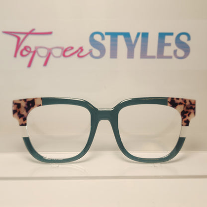 GREEN COLORBLOCK TORT EDGES #3146-MTO