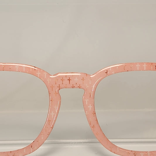 Crosses in Peach Metallic #3153-MTO