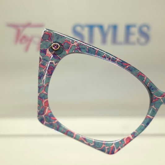 Giraffe Green with Pink #3007-MTO
