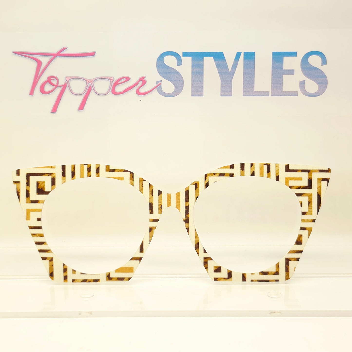 RTS ZURI COSMO MAZED OVER LEOPARD