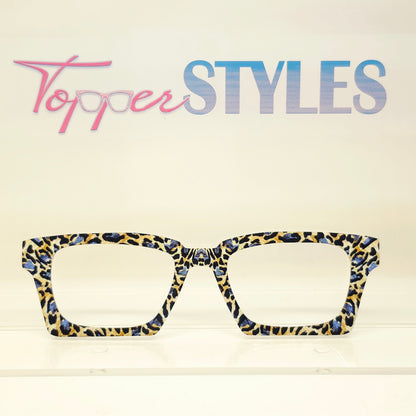 RTS FINLEY CASE GOLDEN LEOPARD WITH BLUE #3003