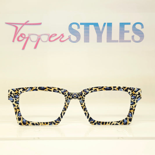 RTS FINLEY CASE GOLDEN LEOPARD WITH BLUE #3003