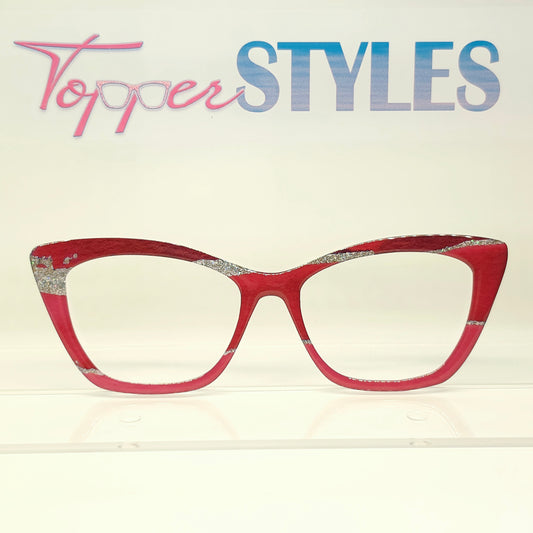 RTS Wanda Thick Hot Pink Torn Layers Gradient #3063