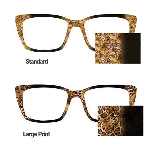 Leopard 2 Black Vertical Fade #3050-MTO