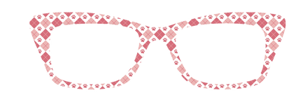 ARGLYE PAWS PINK #3068