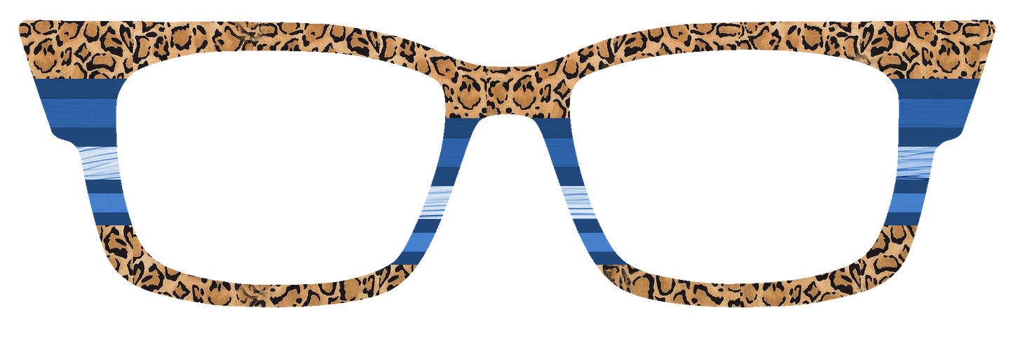 GUCCI STRIPES MULTI -BLUE #3099