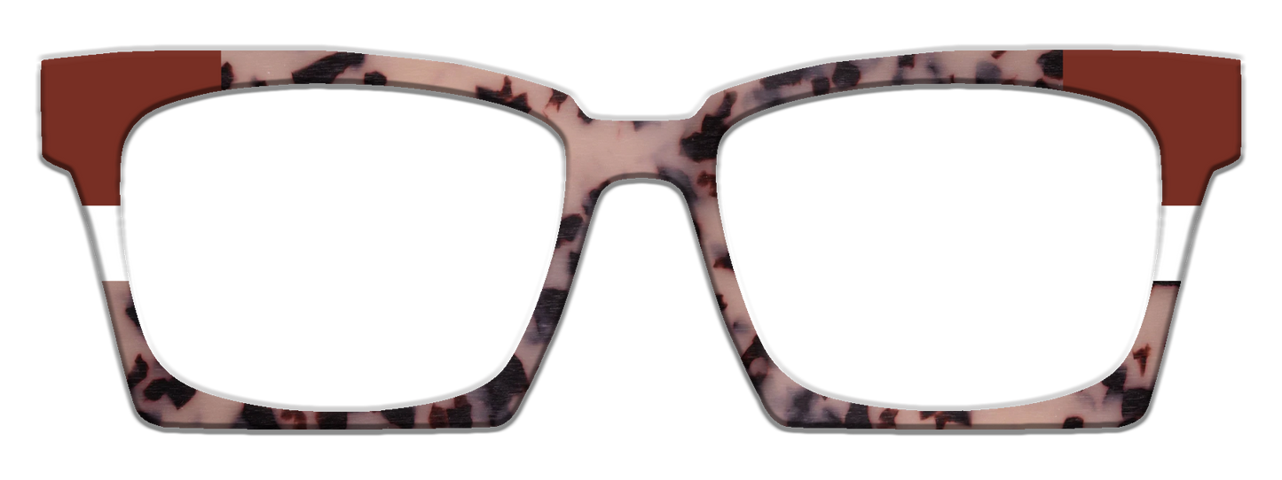 COLORBLOCK TORT, RUST #3134