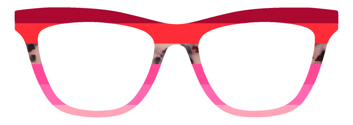 Luxe Line Tort Collection in Red2Pink #3207-MTO