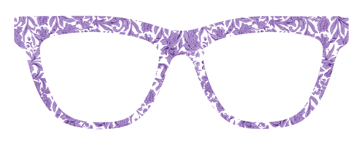 Cicy Bell Floral Purple #3214-MTO