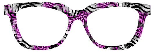 BRIGHT COLORED ANIMAL PRINT PURPLE #3085