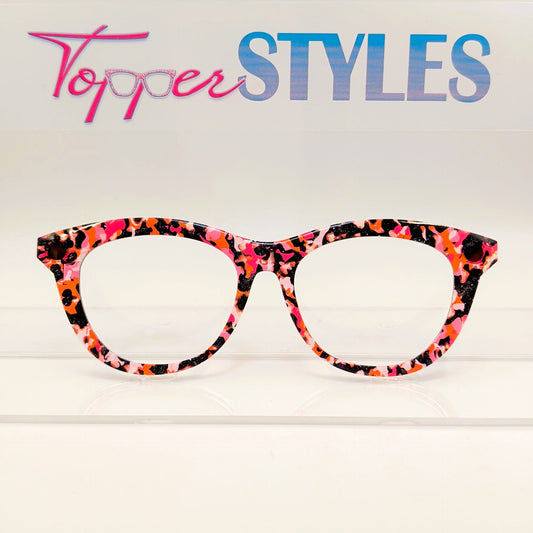 BROOK PINK & RED BROWN TORT SMALL #3182-RTS