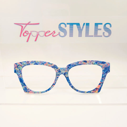 Abstraction Collection in Baby Blue #3201-MTO