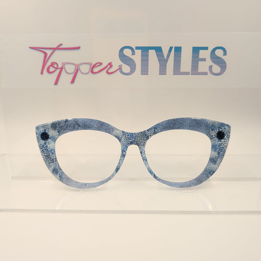 BROOK ZURI Leaopard Denim Shimmer