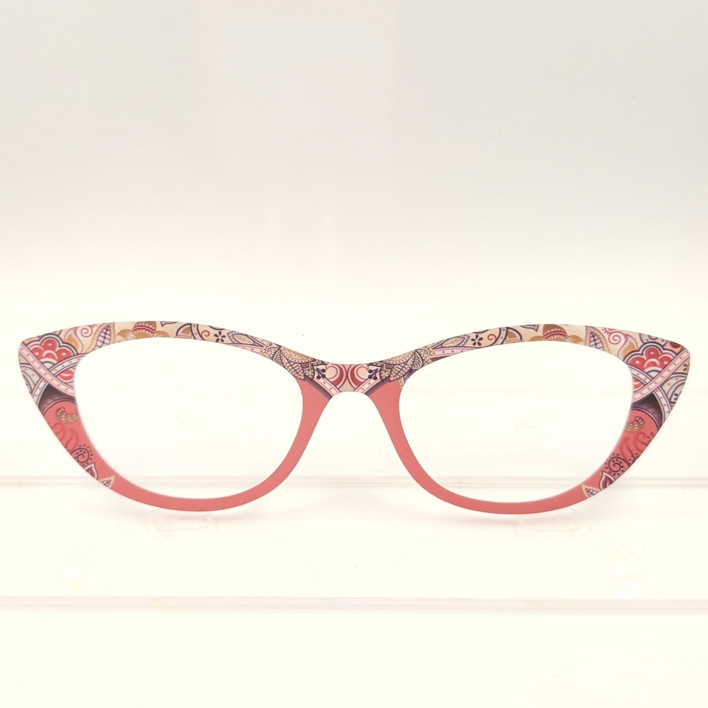 Ella Paisley Brow on Pink RTS