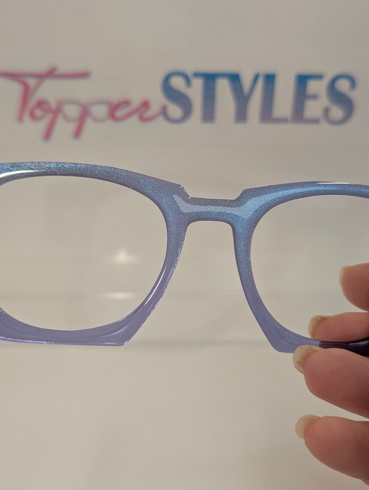 Otis Purple Solid with Blue Shimmer