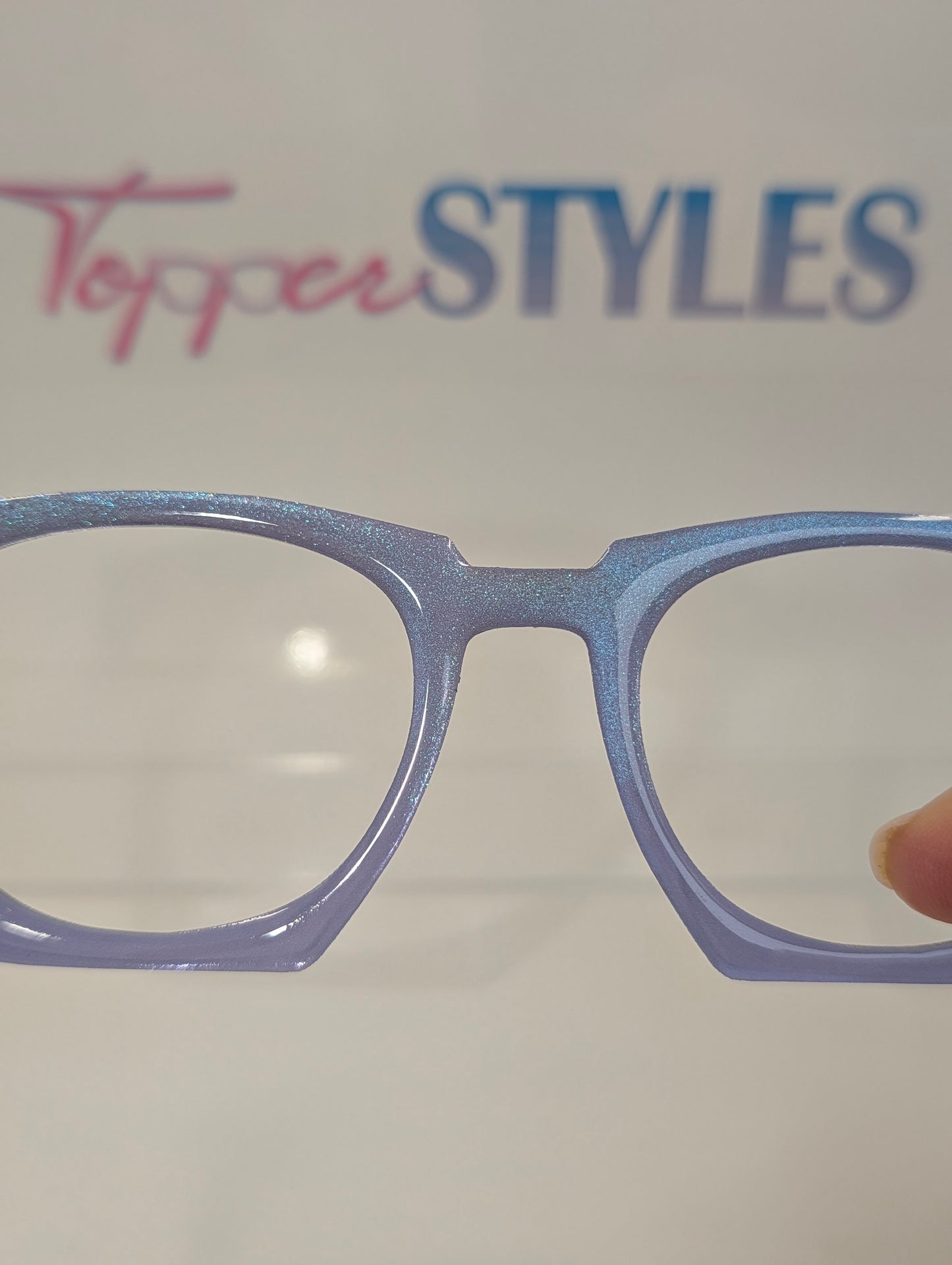 Otis Purple Solid with Blue Shimmer