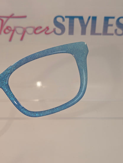 Kirby Curvy Blue Shimmer Gradient