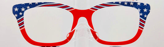 USA Wave on Red #3093R-MTO