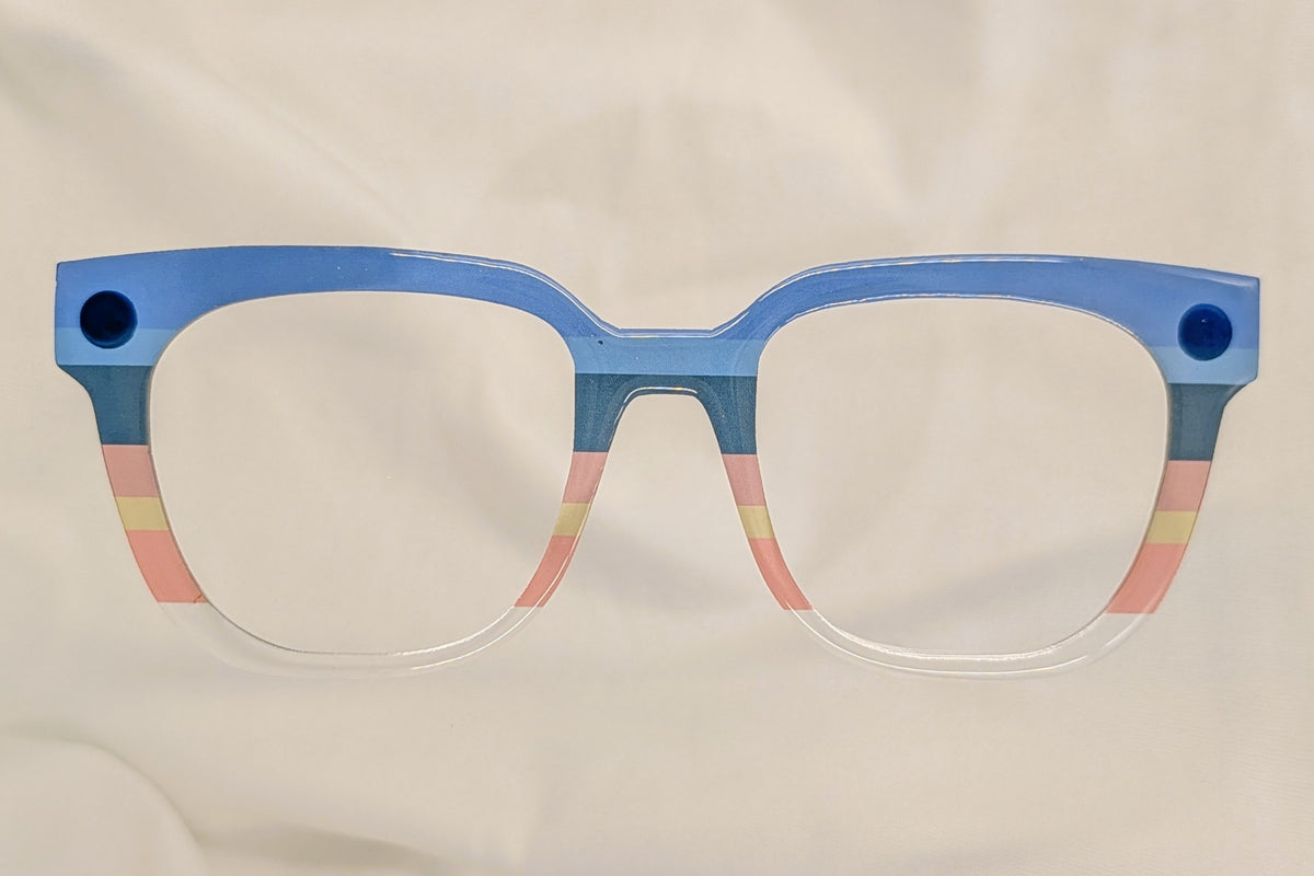 MURPHY BLUE-PINK-GREEN STRIPE RTS