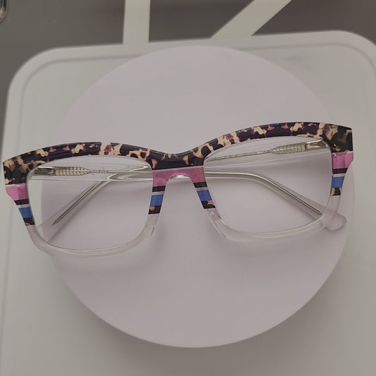 TORT STRIPES PINK BLUE #3101-MTO