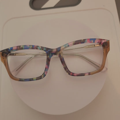 Tan Edge Colorful Tort #3140